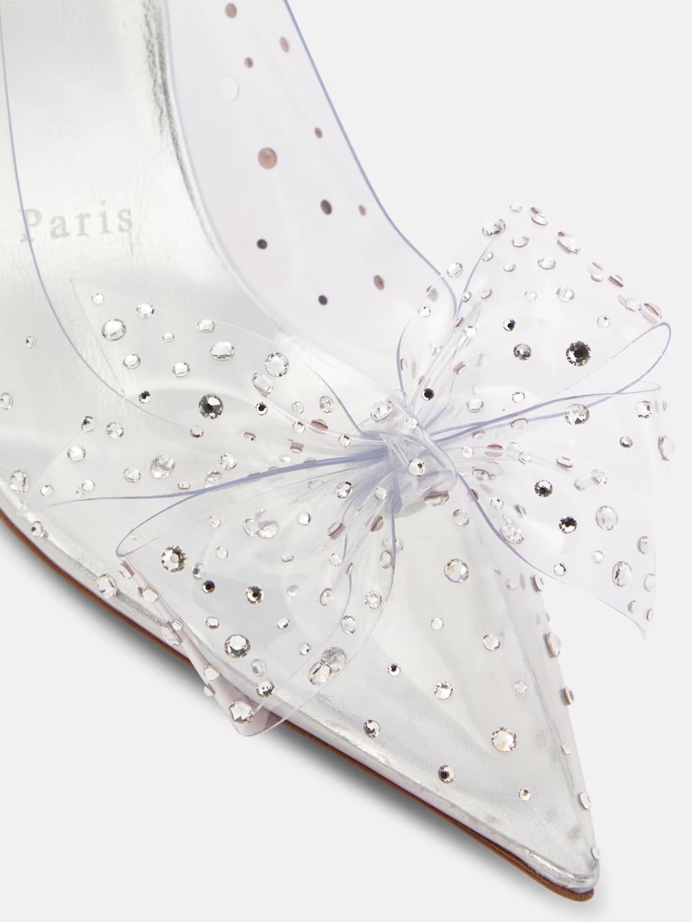 Cristian Louboutin PVC bow heels - Picture 9 of 10